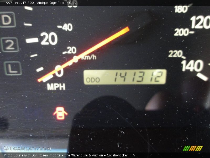 Antique Sage Pearl / Gray 1997 Lexus ES 300