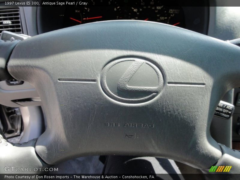 Antique Sage Pearl / Gray 1997 Lexus ES 300