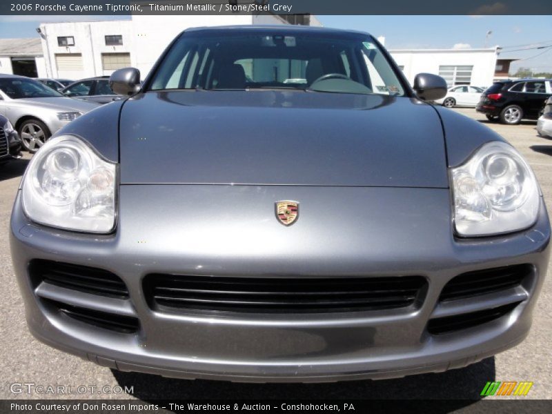 Titanium Metallic / Stone/Steel Grey 2006 Porsche Cayenne Tiptronic