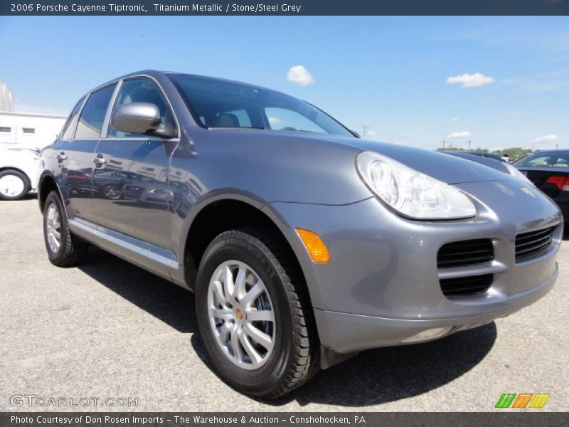 Titanium Metallic / Stone/Steel Grey 2006 Porsche Cayenne Tiptronic