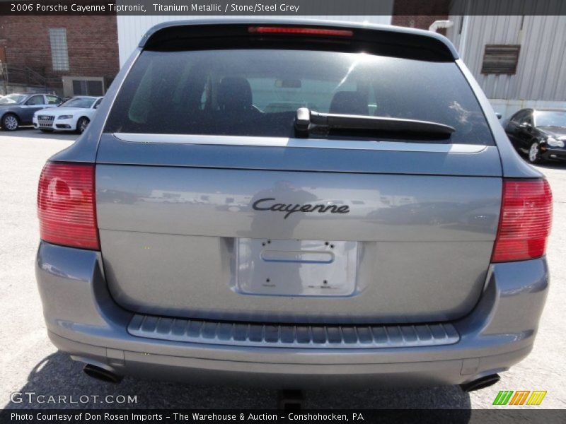 Titanium Metallic / Stone/Steel Grey 2006 Porsche Cayenne Tiptronic