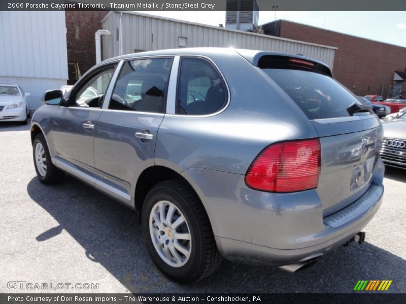 Titanium Metallic / Stone/Steel Grey 2006 Porsche Cayenne Tiptronic