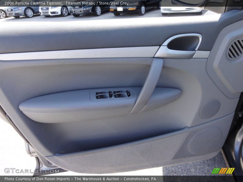 Titanium Metallic / Stone/Steel Grey 2006 Porsche Cayenne Tiptronic