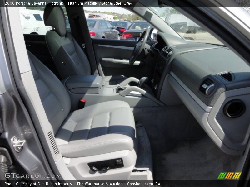 Titanium Metallic / Stone/Steel Grey 2006 Porsche Cayenne Tiptronic