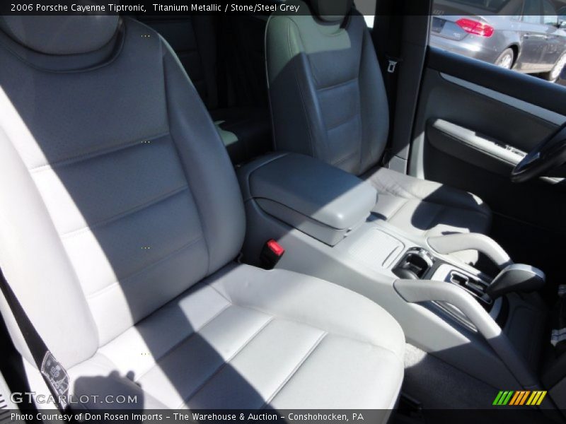 Titanium Metallic / Stone/Steel Grey 2006 Porsche Cayenne Tiptronic