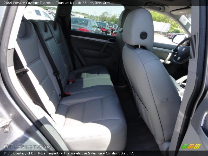 Titanium Metallic / Stone/Steel Grey 2006 Porsche Cayenne Tiptronic