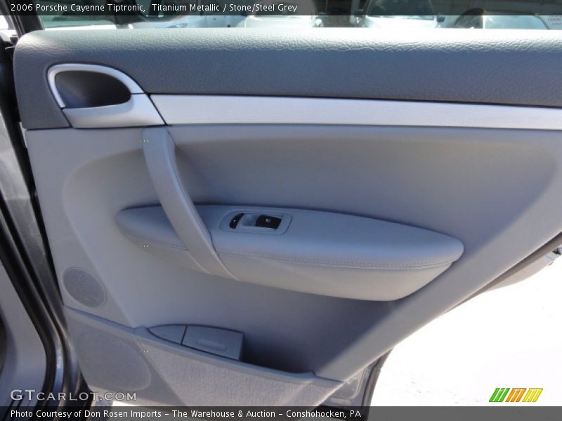 Titanium Metallic / Stone/Steel Grey 2006 Porsche Cayenne Tiptronic