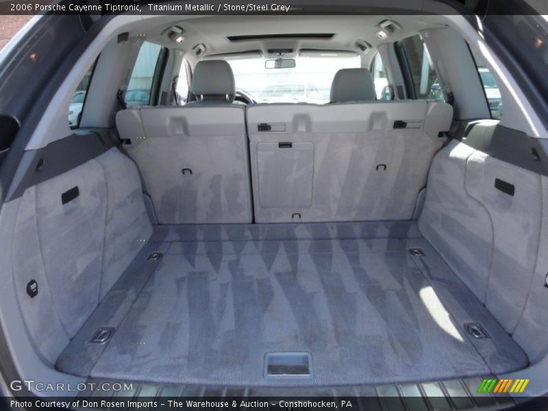 Titanium Metallic / Stone/Steel Grey 2006 Porsche Cayenne Tiptronic