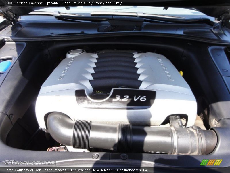 Titanium Metallic / Stone/Steel Grey 2006 Porsche Cayenne Tiptronic