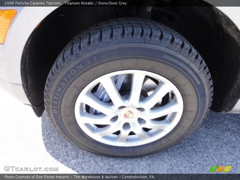 Titanium Metallic / Stone/Steel Grey 2006 Porsche Cayenne Tiptronic