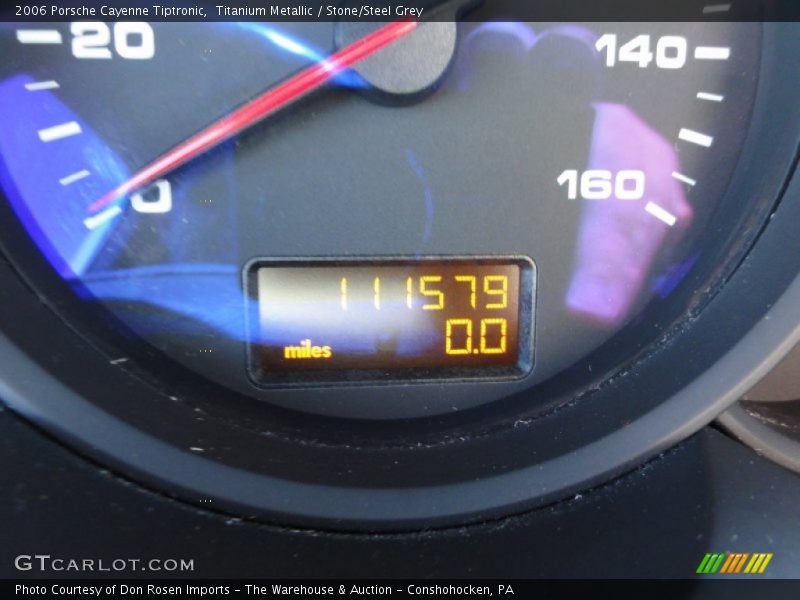 Titanium Metallic / Stone/Steel Grey 2006 Porsche Cayenne Tiptronic
