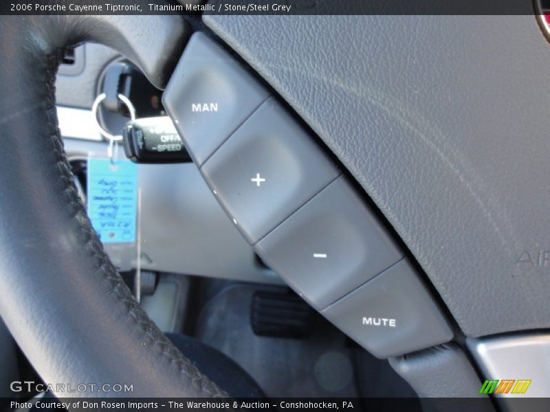 Titanium Metallic / Stone/Steel Grey 2006 Porsche Cayenne Tiptronic