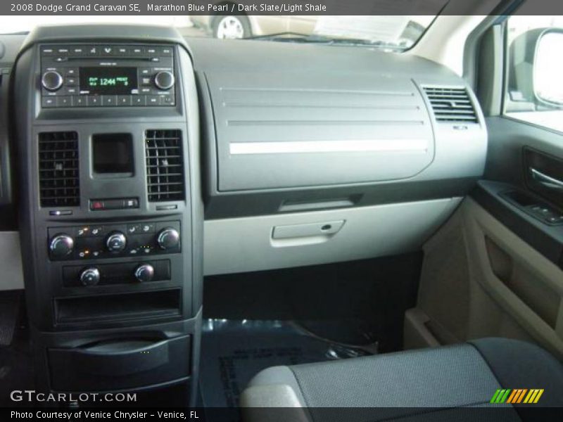 Marathon Blue Pearl / Dark Slate/Light Shale 2008 Dodge Grand Caravan SE