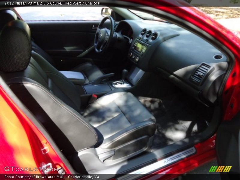 Red Alert / Charcoal 2012 Nissan Altima 2.5 S Coupe