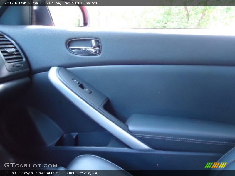 Red Alert / Charcoal 2012 Nissan Altima 2.5 S Coupe