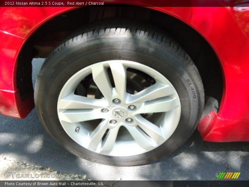 Red Alert / Charcoal 2012 Nissan Altima 2.5 S Coupe