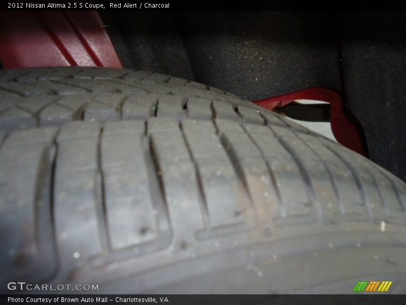 Red Alert / Charcoal 2012 Nissan Altima 2.5 S Coupe