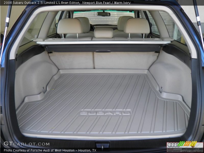Newport Blue Pearl / Warm Ivory 2008 Subaru Outback 2.5i Limited L.L.Bean Edition