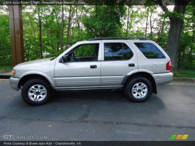  2004 Rodeo S 4WD Powellite Silver Metallic