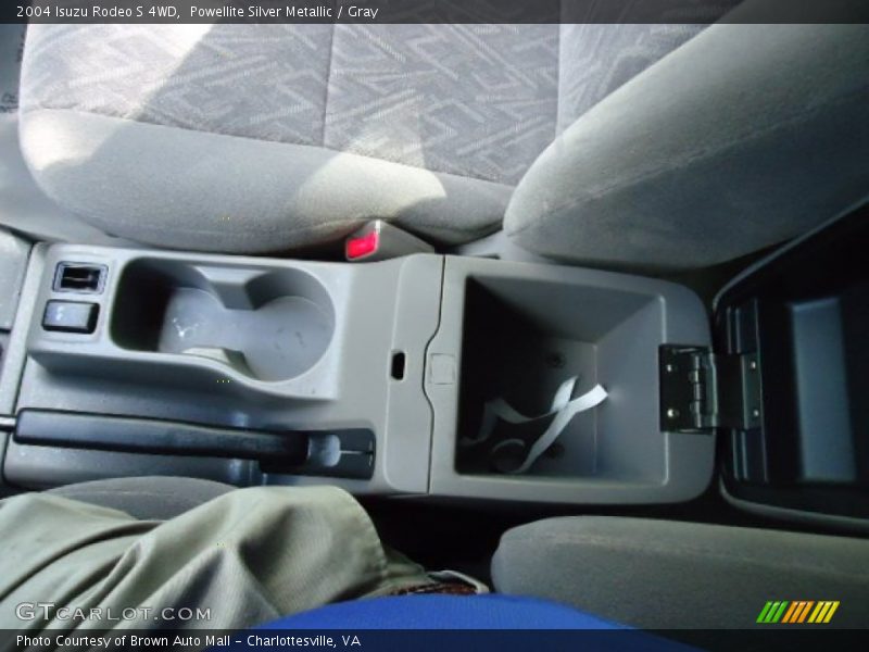 Powellite Silver Metallic / Gray 2004 Isuzu Rodeo S 4WD