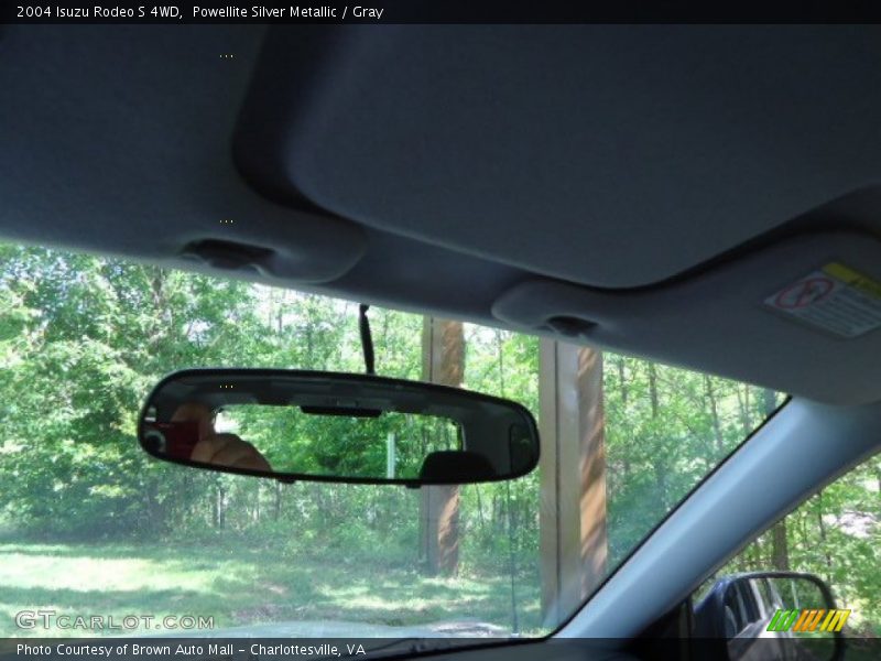Powellite Silver Metallic / Gray 2004 Isuzu Rodeo S 4WD
