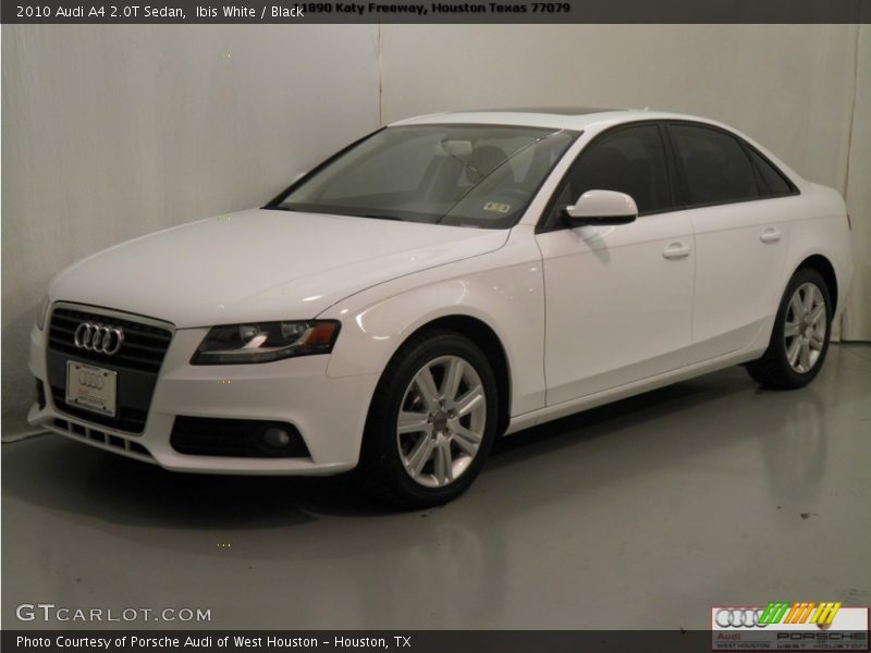 Ibis White / Black 2010 Audi A4 2.0T Sedan