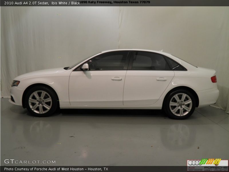 Ibis White / Black 2010 Audi A4 2.0T Sedan