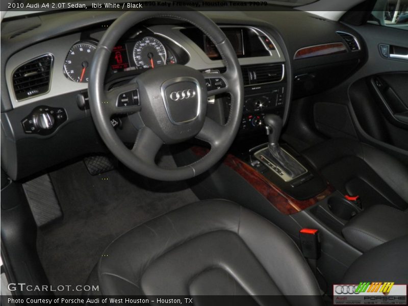 Ibis White / Black 2010 Audi A4 2.0T Sedan
