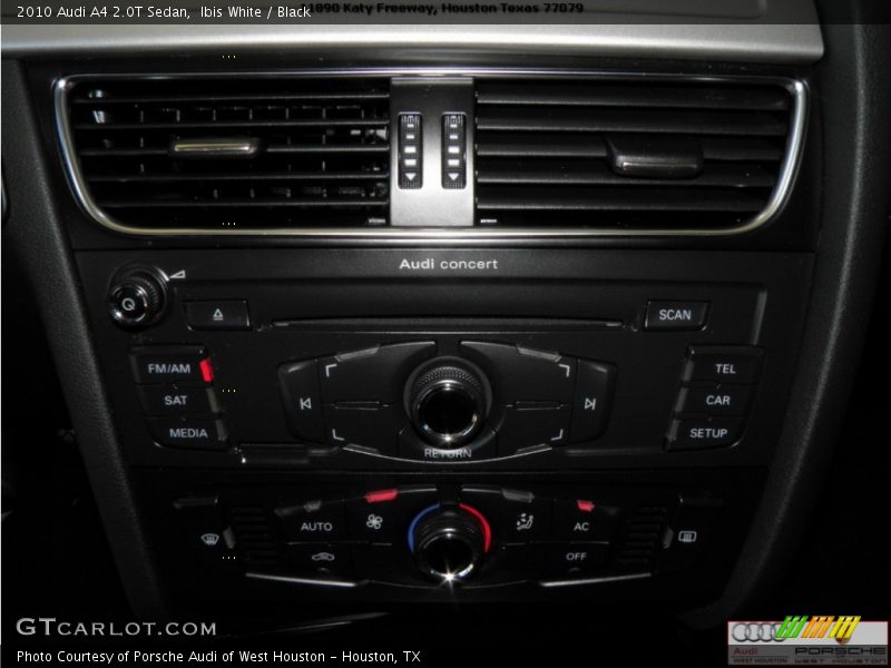 Ibis White / Black 2010 Audi A4 2.0T Sedan