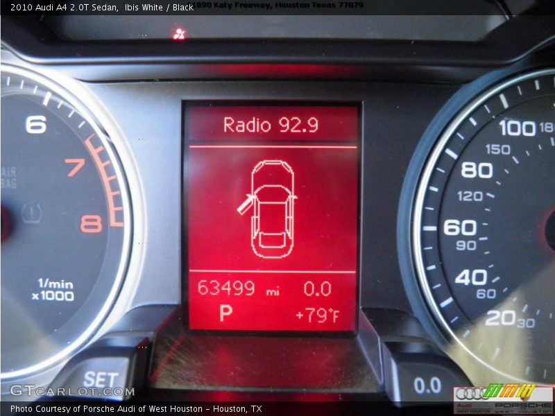 Ibis White / Black 2010 Audi A4 2.0T Sedan