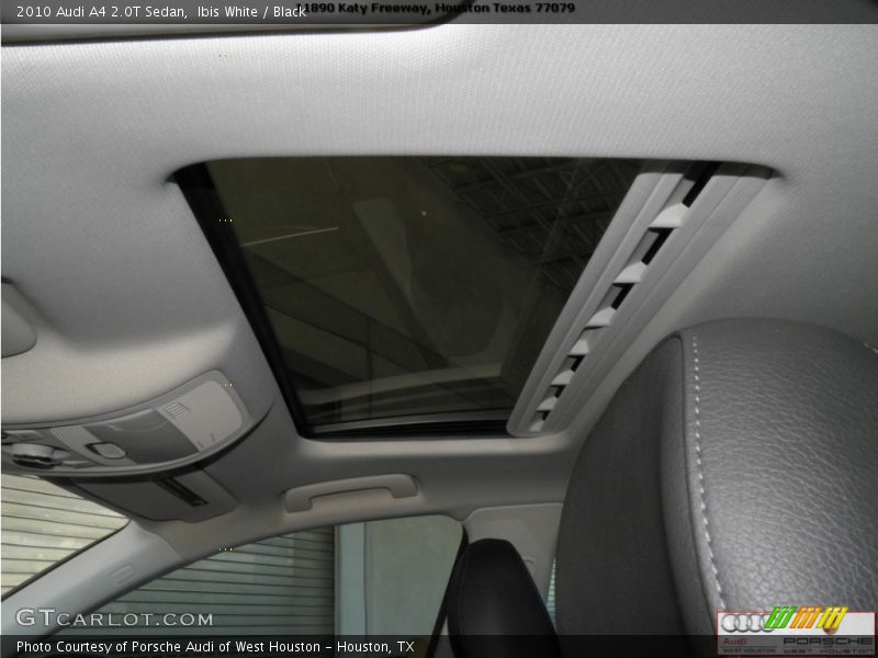 Ibis White / Black 2010 Audi A4 2.0T Sedan