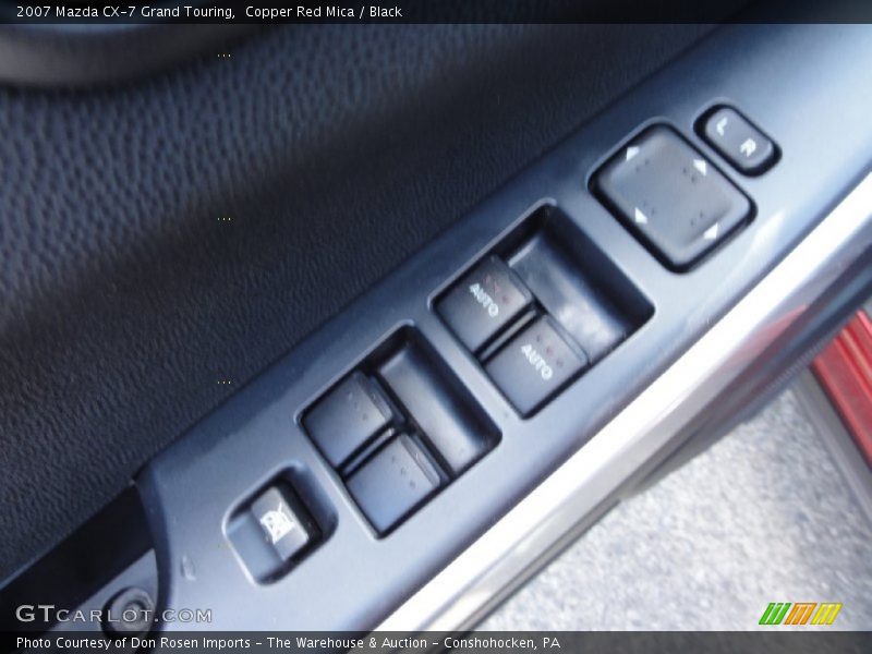 Copper Red Mica / Black 2007 Mazda CX-7 Grand Touring
