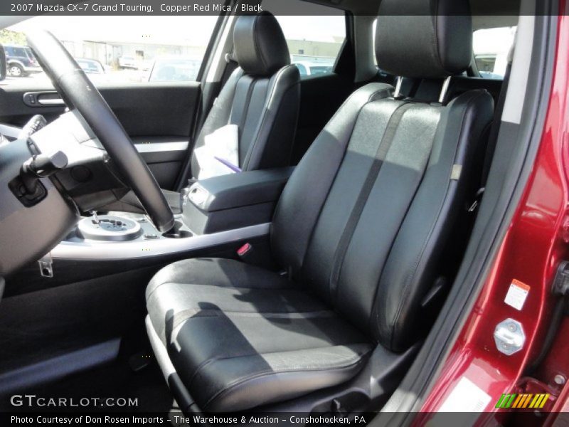 Copper Red Mica / Black 2007 Mazda CX-7 Grand Touring