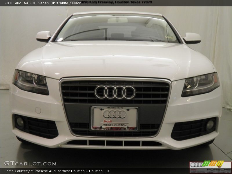 Ibis White / Black 2010 Audi A4 2.0T Sedan