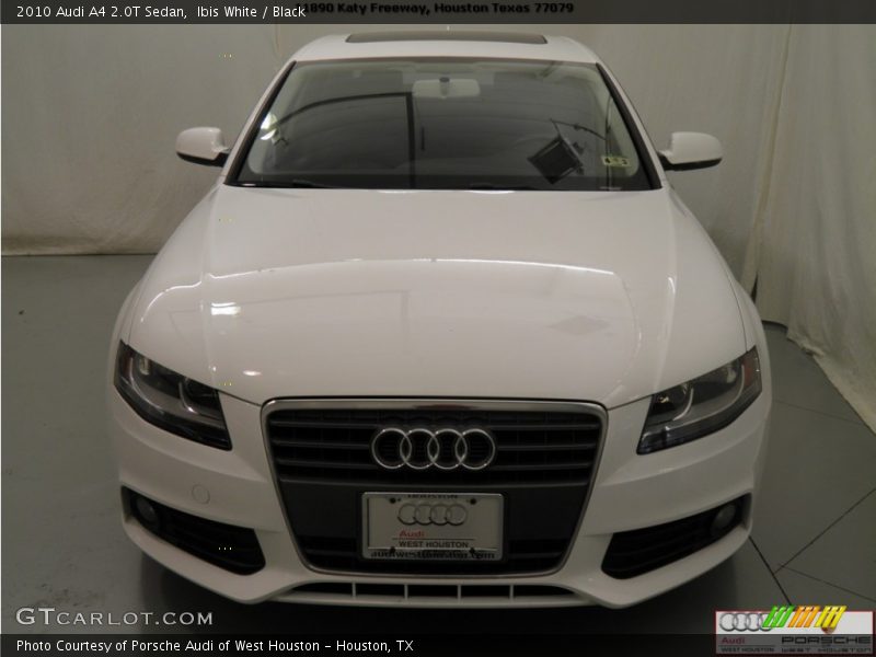 Ibis White / Black 2010 Audi A4 2.0T Sedan