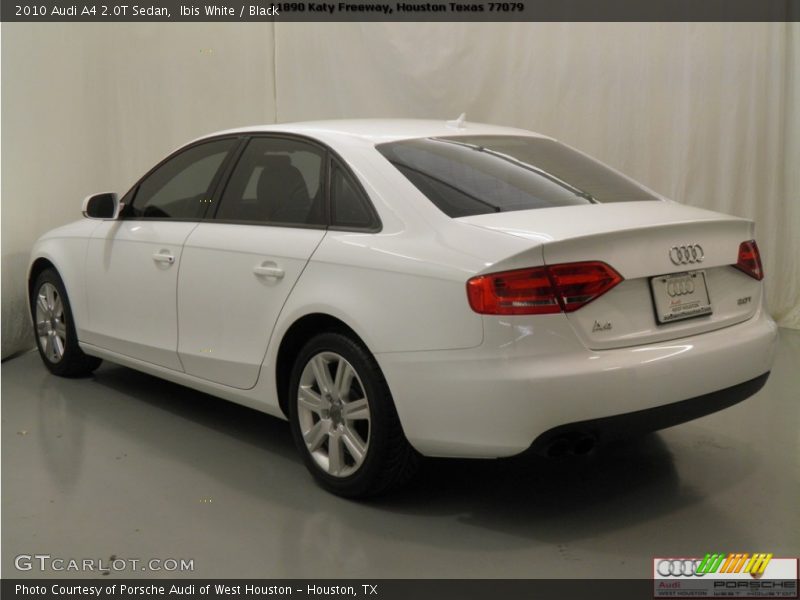 Ibis White / Black 2010 Audi A4 2.0T Sedan