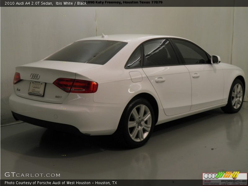 Ibis White / Black 2010 Audi A4 2.0T Sedan