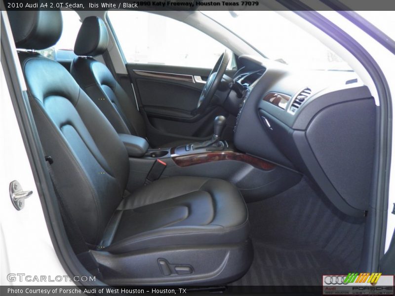 Ibis White / Black 2010 Audi A4 2.0T Sedan
