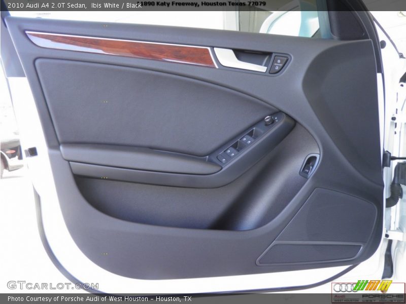 Ibis White / Black 2010 Audi A4 2.0T Sedan