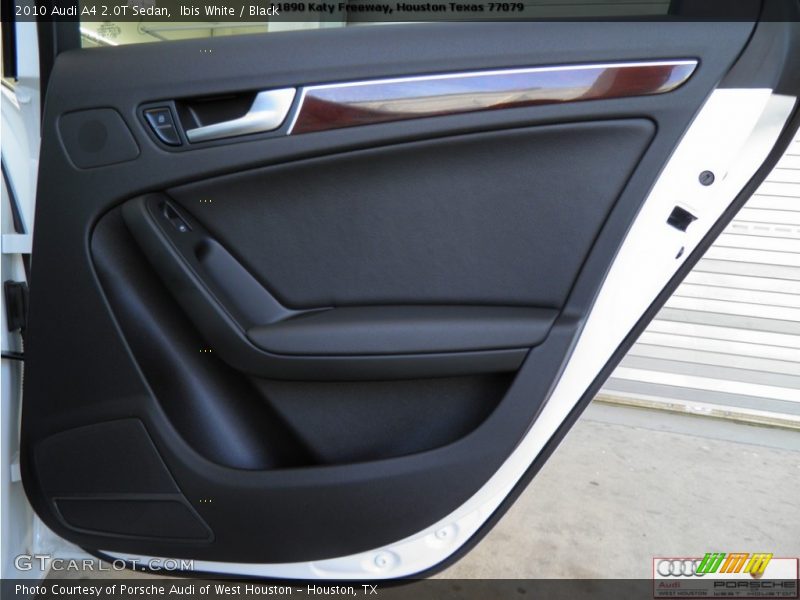 Ibis White / Black 2010 Audi A4 2.0T Sedan