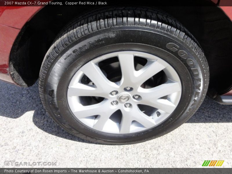 Copper Red Mica / Black 2007 Mazda CX-7 Grand Touring