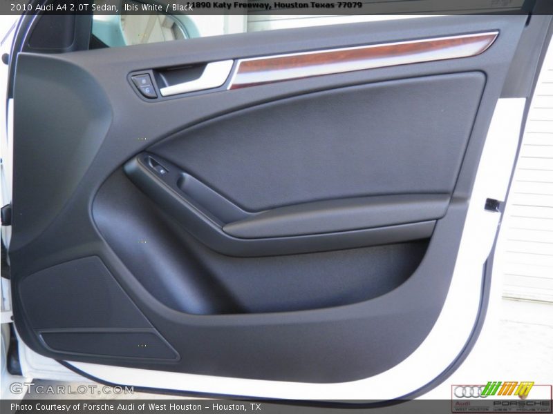 Ibis White / Black 2010 Audi A4 2.0T Sedan