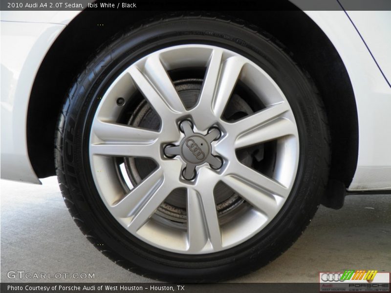 Ibis White / Black 2010 Audi A4 2.0T Sedan