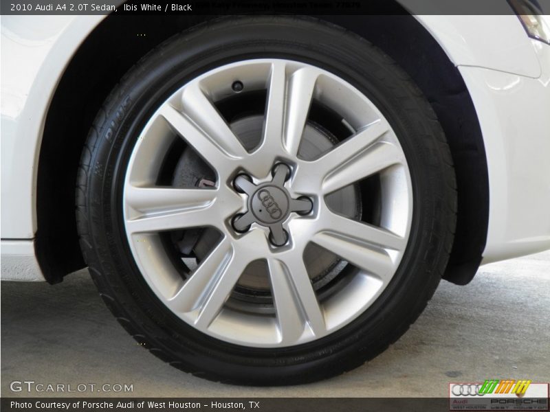 Ibis White / Black 2010 Audi A4 2.0T Sedan