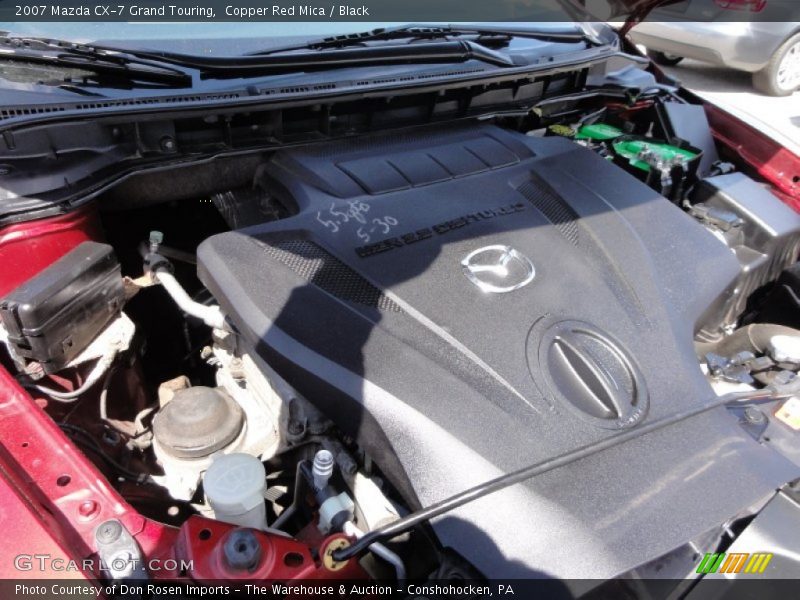 Copper Red Mica / Black 2007 Mazda CX-7 Grand Touring