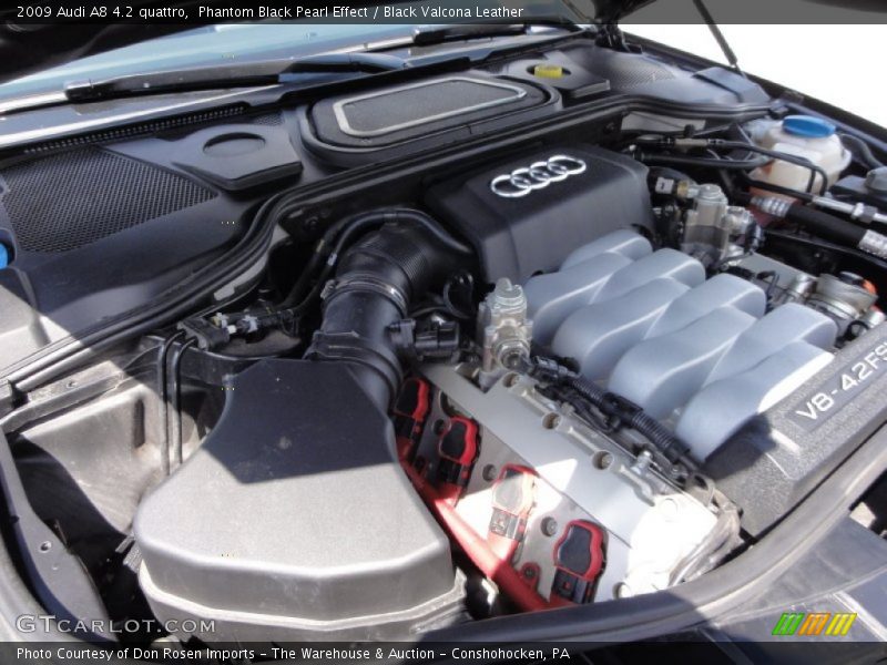  2009 A8 4.2 quattro Engine - 4.2 Liter FSI DOHC 32-Valve VVT V8