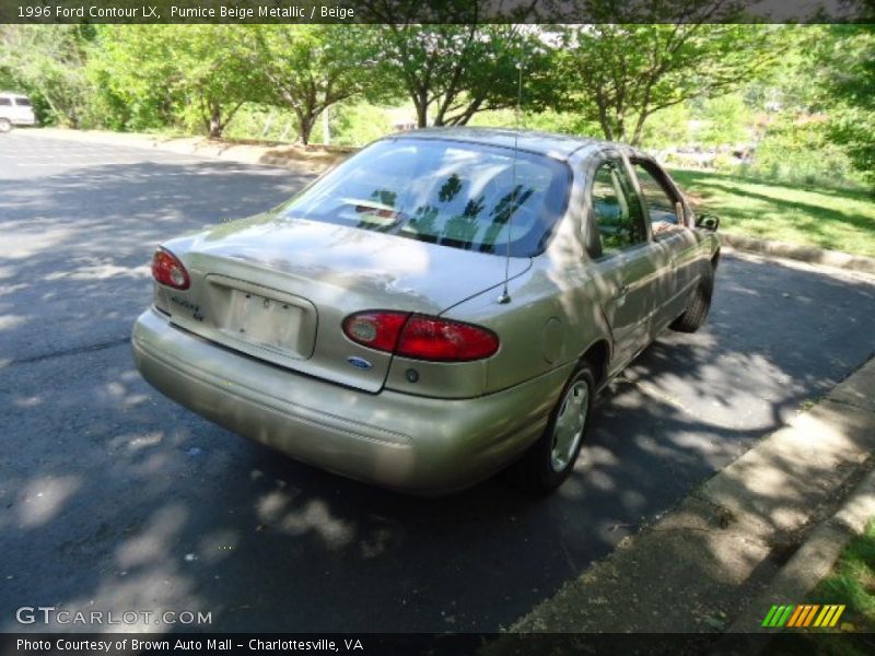 Pumice Beige Metallic / Beige 1996 Ford Contour LX