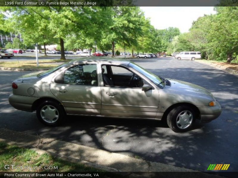 Pumice Beige Metallic / Beige 1996 Ford Contour LX