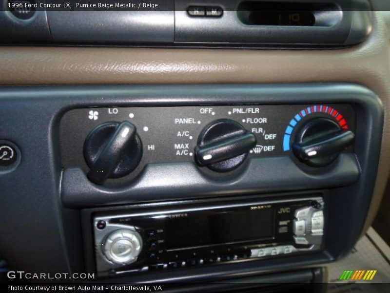 Pumice Beige Metallic / Beige 1996 Ford Contour LX