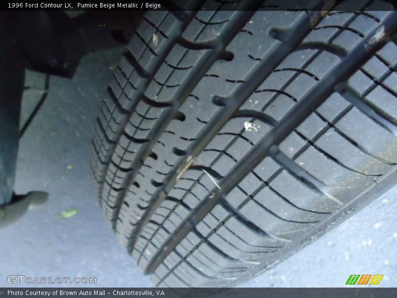 Pumice Beige Metallic / Beige 1996 Ford Contour LX